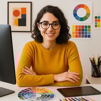 graphic designer woman